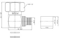 Pulse 4.3-10 RightAngle M Connector